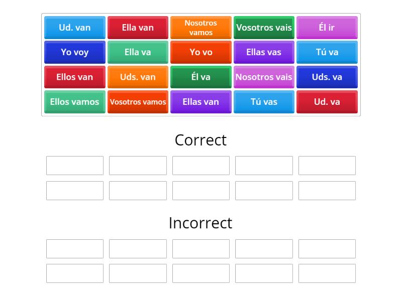 Forms of IR - - Group sort