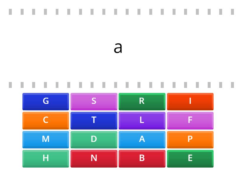 Epic Units 2-3 letters - Find the match