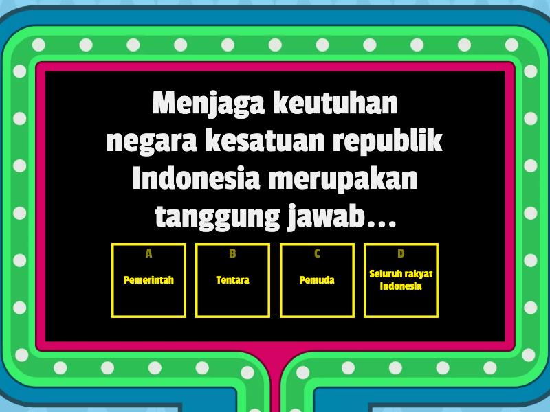 Asesmen Pendidikan Pancasila Bab 4 Gameshow Quiz