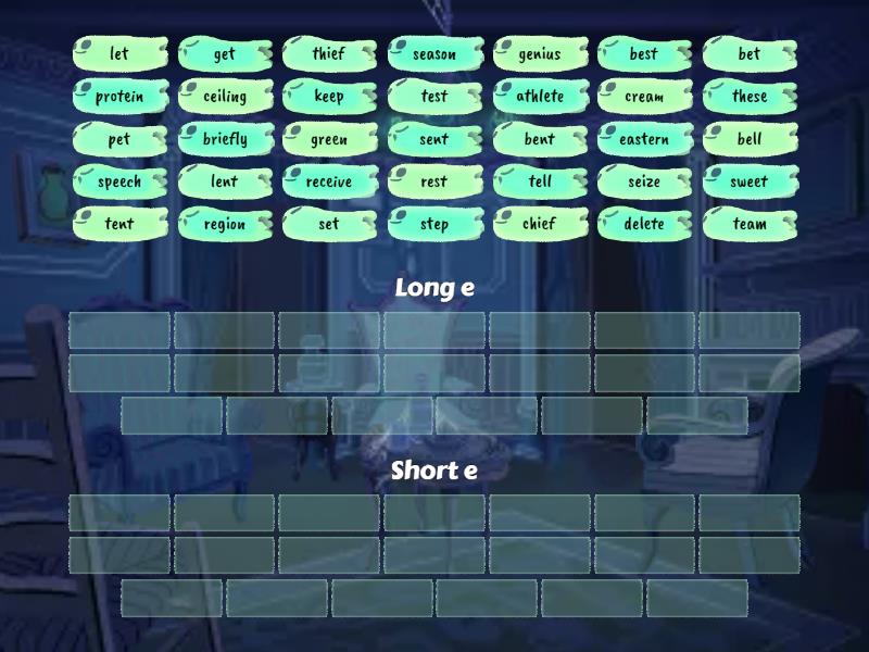 Long and Short e game Group sort