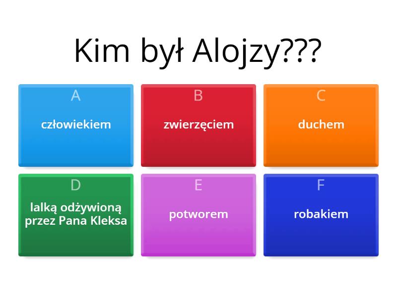 Akademia Pana Kleksa Test Sprawdzający Wiedzę - Quiz