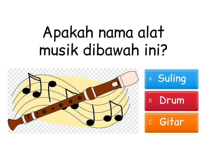 MENGENAL ALAT MUSIK TRADISIONAL DAN MODERN - Quiz