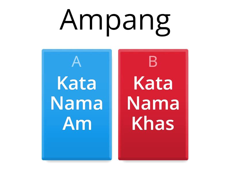 Kata Nama Am Dan Kata Nama Khas Cikgu Farah Quiz 5184