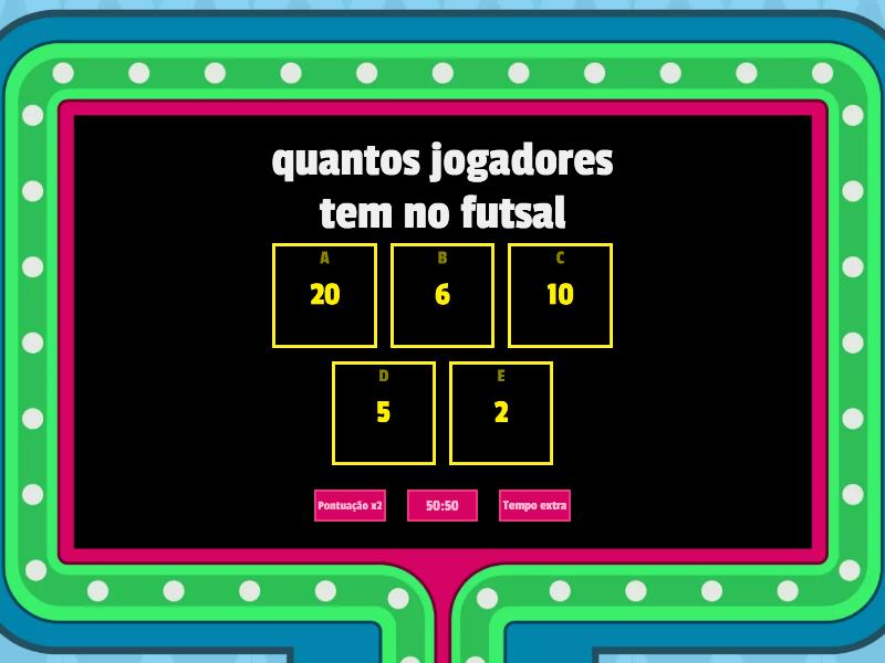 FUTSAL - Gameshow quiz