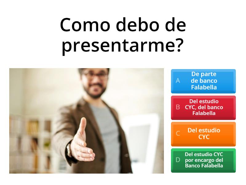 Cuestionario Refuerzo De Ressolve | Falabella Castigo - Quiz