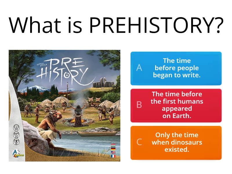 PREHISTORY revision - Cuestionario