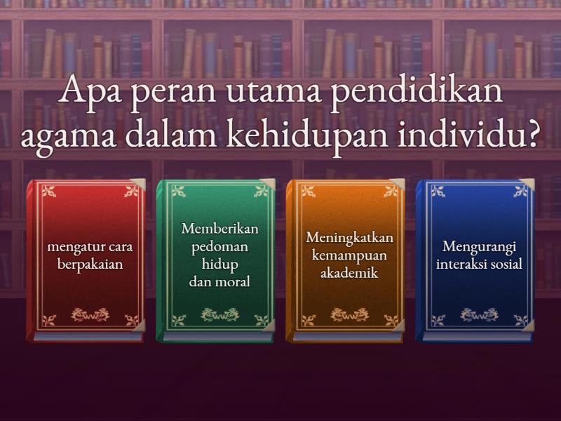 Mengapa Agama Itu Penting? - Quiz