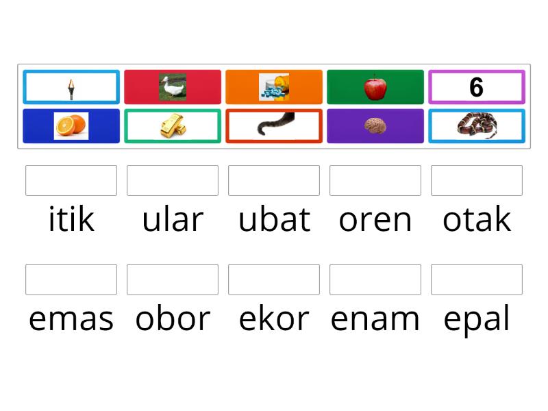 Suku Kata VKVK - Match up