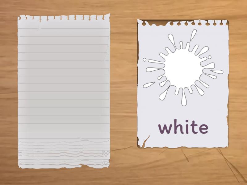 Colours - Speaking cards