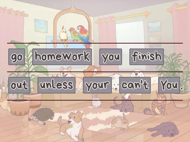 Unless - Unjumble