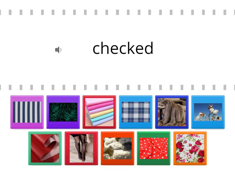 Describing clothes - Find the match