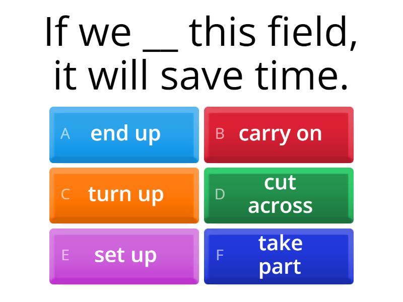 Choose the correct option to fill in the gaps - Quiz