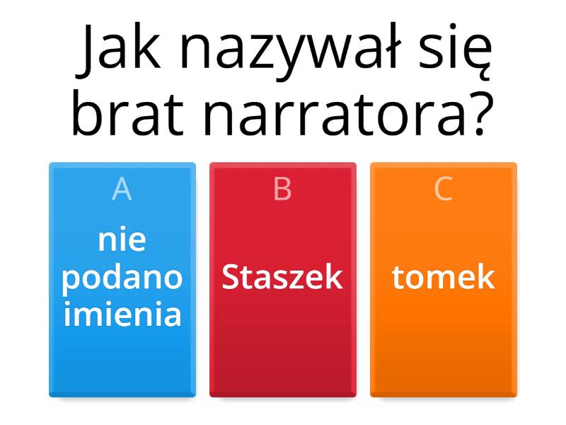 Quiz Drzewo Do Samego Nieba Drzewo do samego nieba-test - Quiz