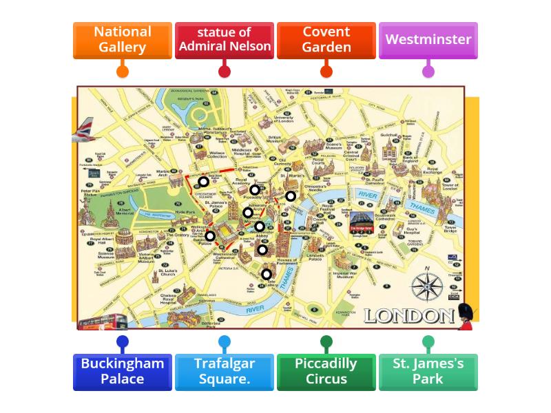 london - Labelled diagram