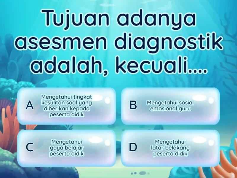 Penilaian Asesmen Kurikulum Merdeka - Quiz