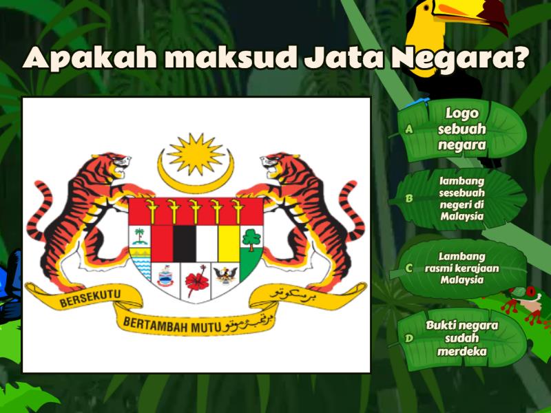 KUIZ TAHUN 5(JATA NEGARA MALAYSIA) - Quiz