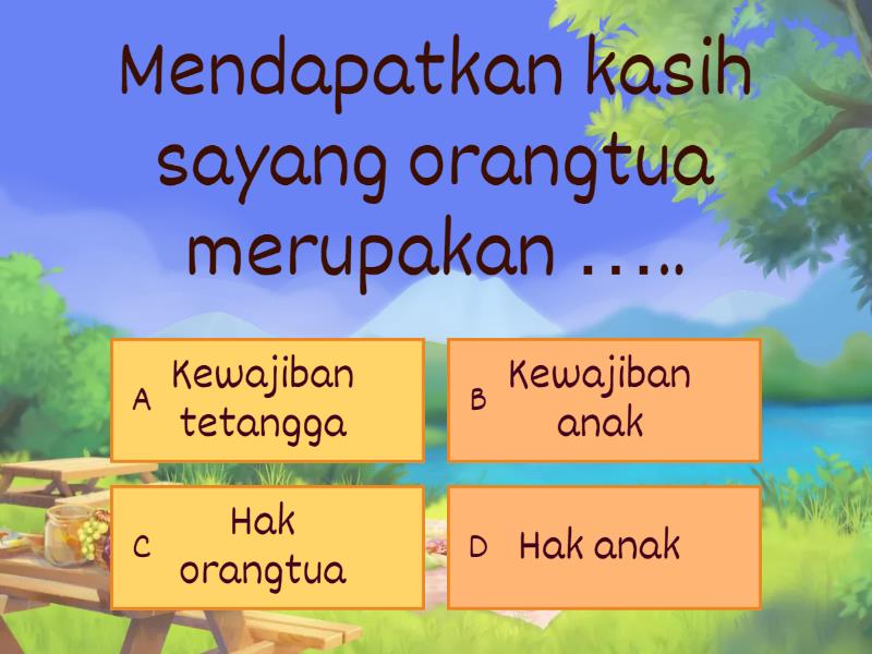 Ulangan Bab 3 Quiz