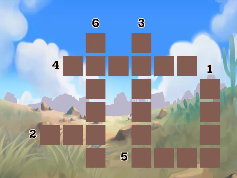 Susun Silang Kata: Kata Hubung - Crossword