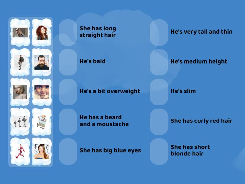 Describing people - Match up