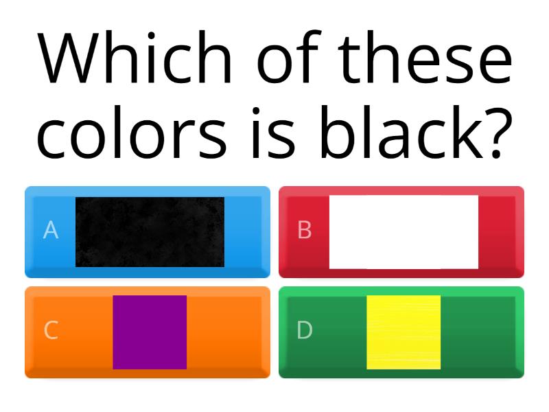 Colors - Quiz