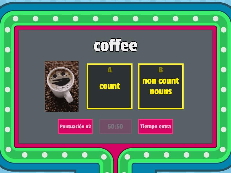 count and non count nouns - choose whether they are countable or not ...
