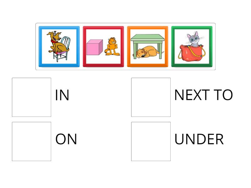 Prepositions 1 - Match up