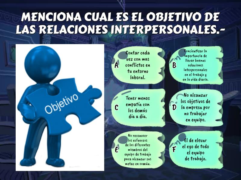 Relaciones Interpersonales - Quiz