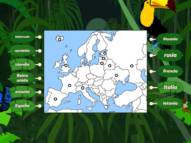 Paises De Europa - Labelled Diagram