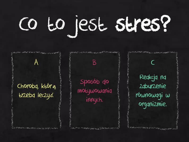 Stres I Jak Sobie Z Nim Radzić? - Test