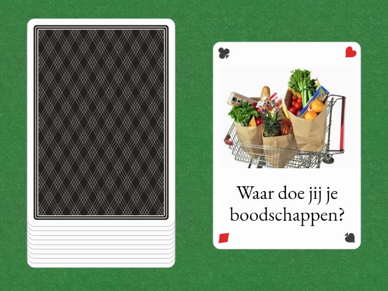 Vragen bij woorden H2/H3 tk 1 Code+ deel 1 - Speaking cards