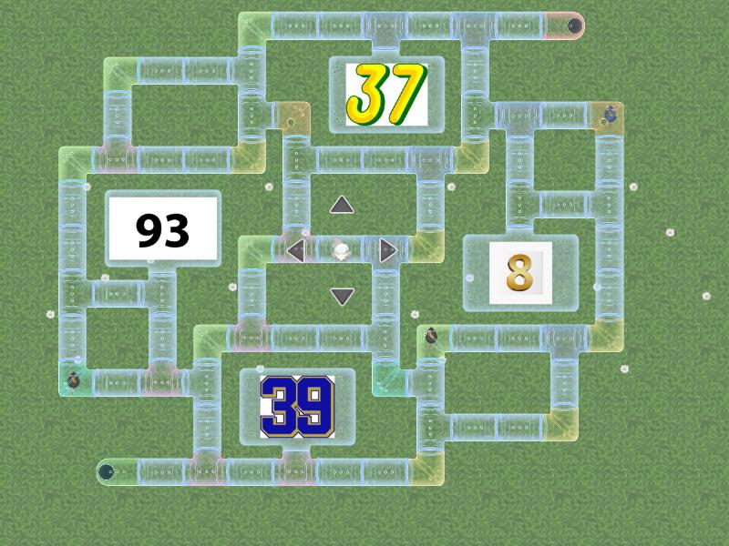 Numbers 30-39 - Maze chase