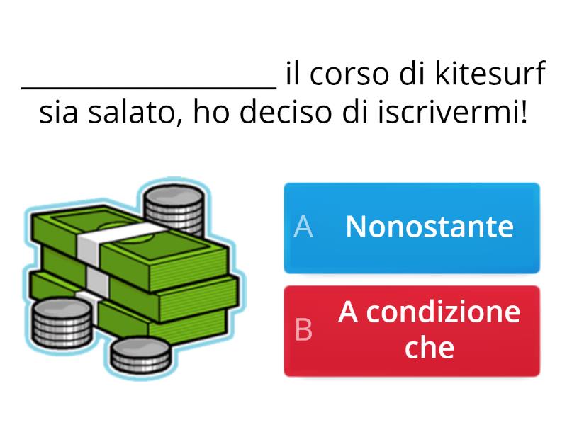 Le Parole Del Congiuntivo E Lo Sport - Quiz