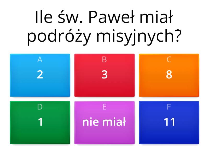 Św. Paweł z Quo Vadis Test