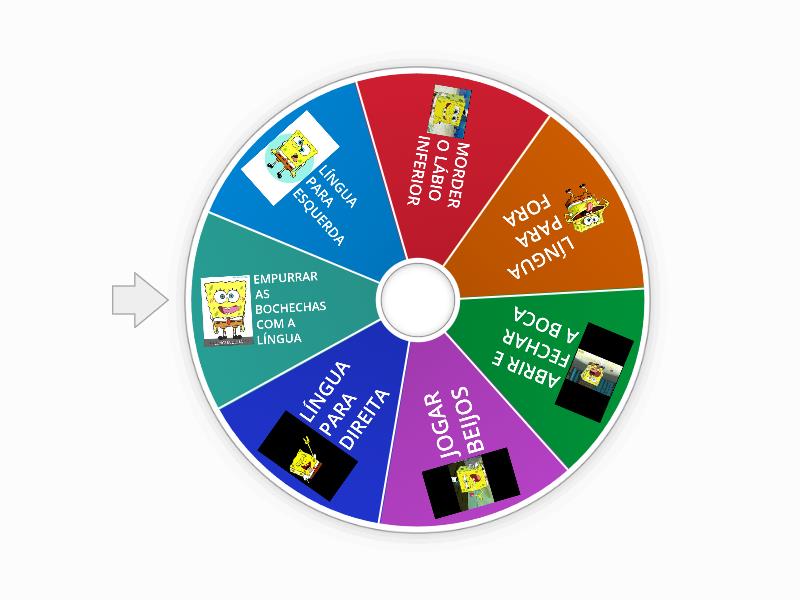 ROLETA BOB ESPONJA MO - Rueda aleatoria