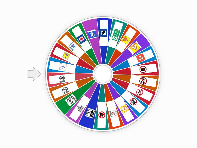 Sign and Notice - Spin the wheel