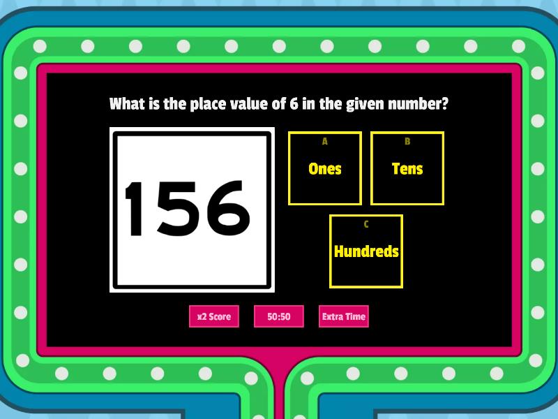 Place Value & Expanded Form - Concurso De Preguntas