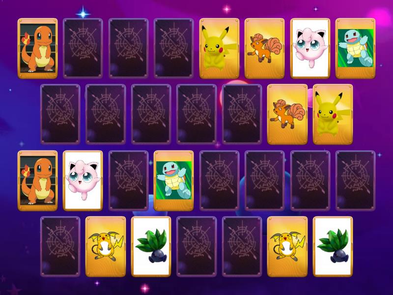 Jogo da Memória Pokemón - Matching pairs