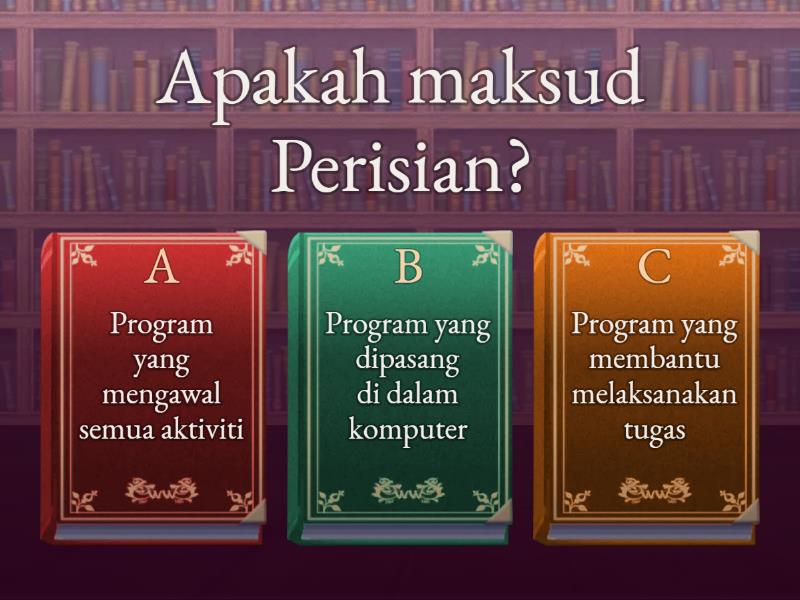 Perisian Komputer - Quiz