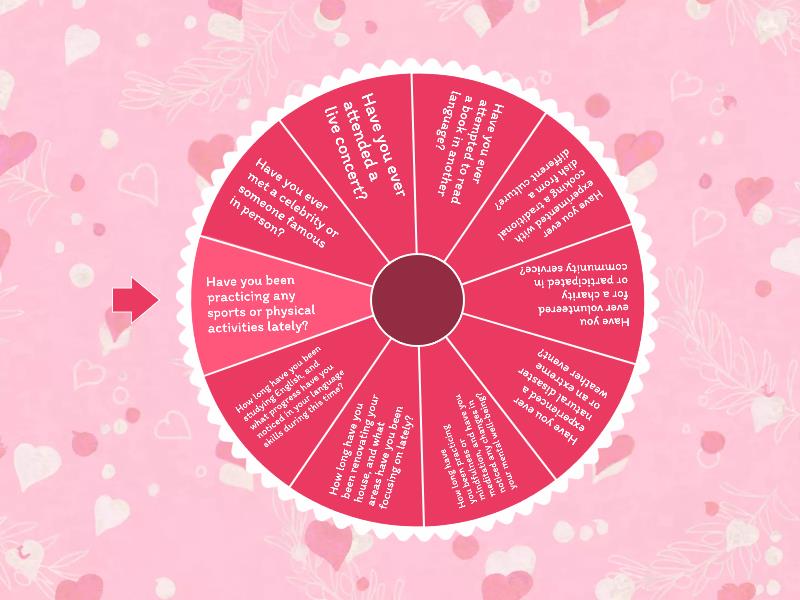 present-perfect-simple-and-continuous-spin-the-wheel