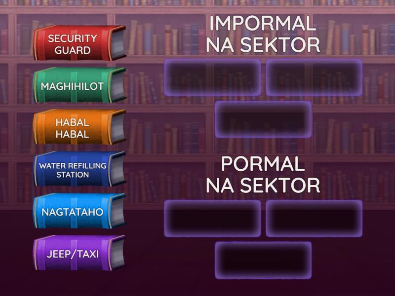 IMPORMAL NA SEKTOR - Group Sort