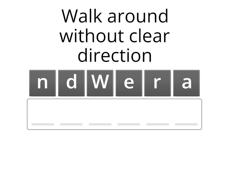 Core vocabulary - Anagram