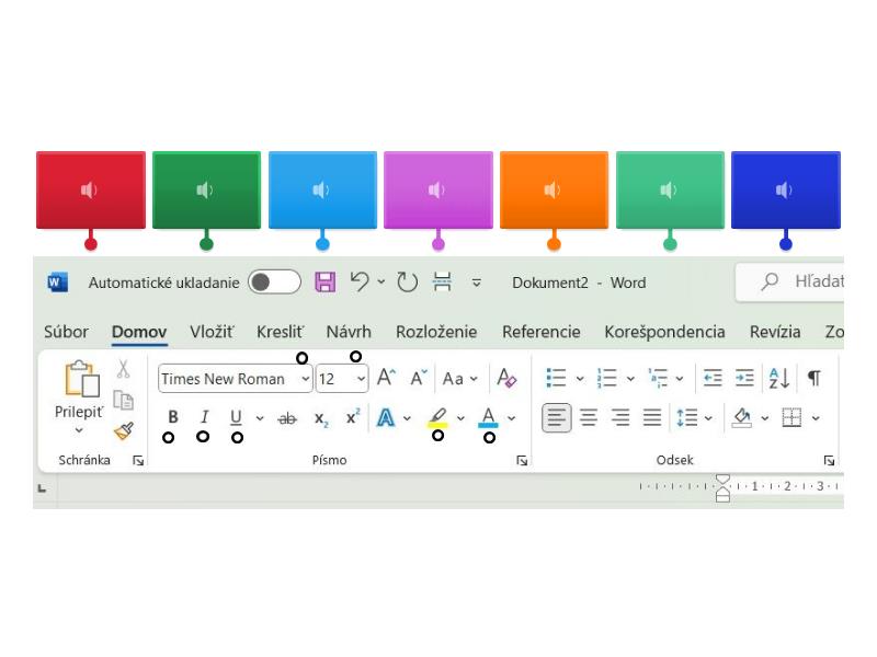 WORD - Informatika - Labelled diagram