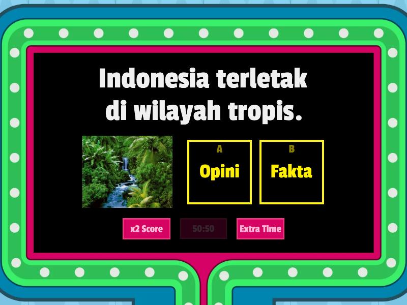 Tes Diagnostik Kognitif Kelas 4 - Gameshow Quiz