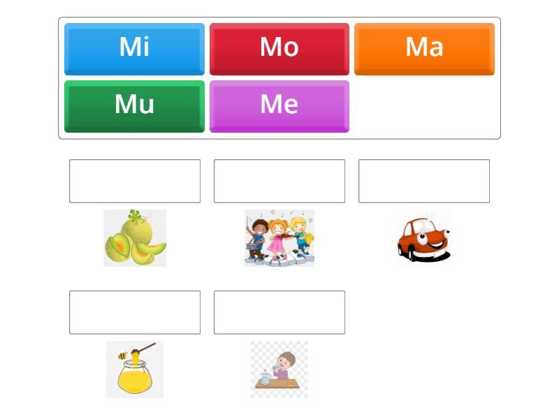 Bahasa Indonesia Kelas 1 Pasangkan Suku Kata Dengan Gambar Yang Sesuai