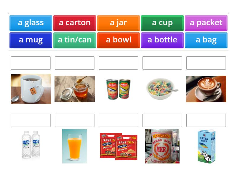 Match the picture with the words - Match up