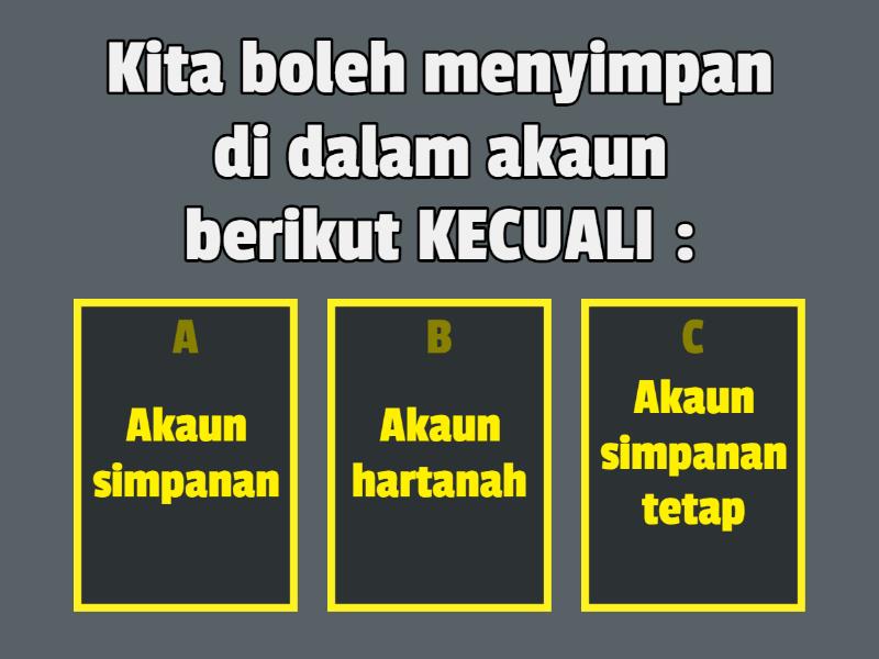 Matematik Tingkatan 3 - Matematik Pengguna (Akaun Simpanan V Akaun ...