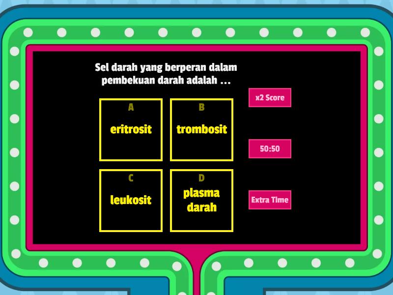 Sistem Peredaran Darah - Gameshow Quiz