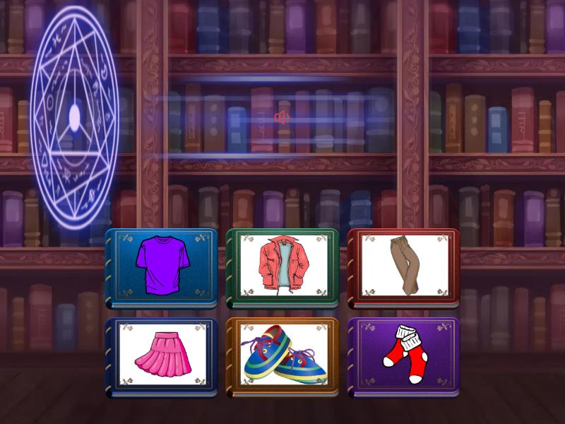KB 1 unit 8 my clothes - Find the match