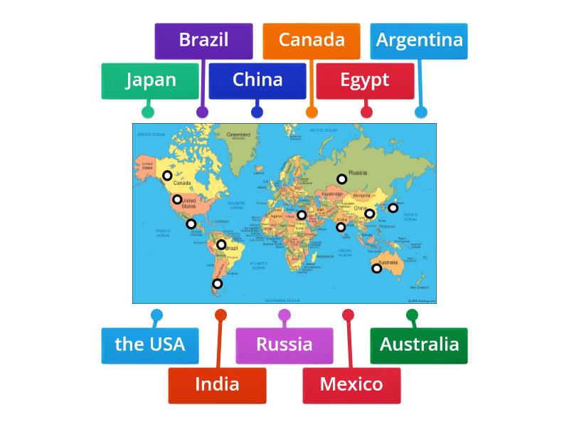 label-the-world-map-solutions-intro-labelled-diagram