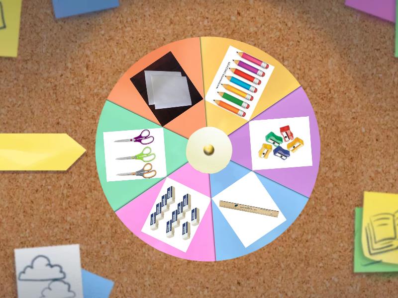Classroom Objects - Random wheel